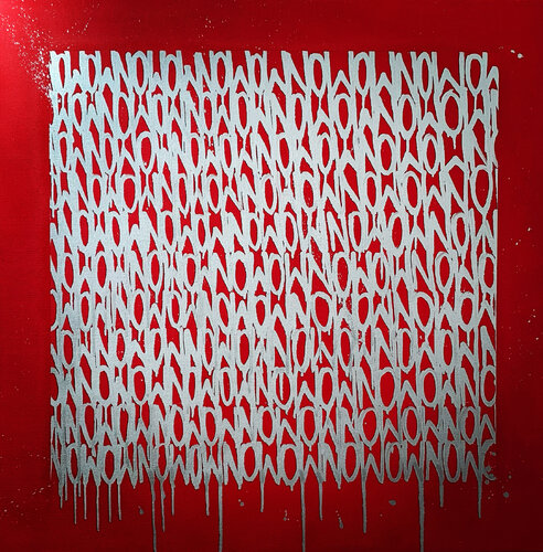 No wow van Mr.Popcorn, Schilderij te koop op Singulart