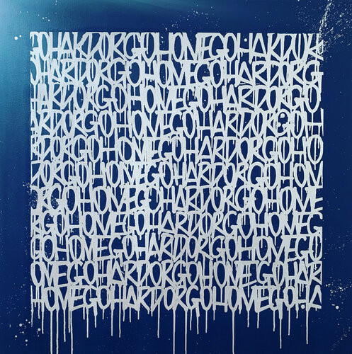 Go hard or go home di Mr.Popcorn, Pittura in vendita su Singulart