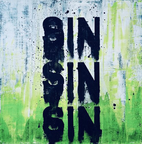 Sin X3 van Mr.Popcorn, Schilderij te koop op Singulart