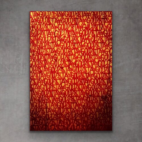 Stay gold van Mr.Popcorn, Schilderij te koop op Singulart