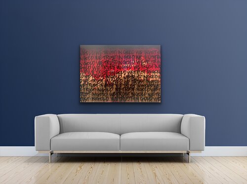 In gold we trust van Mr.Popcorn, Schilderij te koop op Singulart