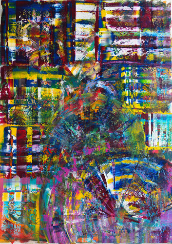 (Dis)harmonic Mind de Nena Lang, Pintura a la venta en Singulart