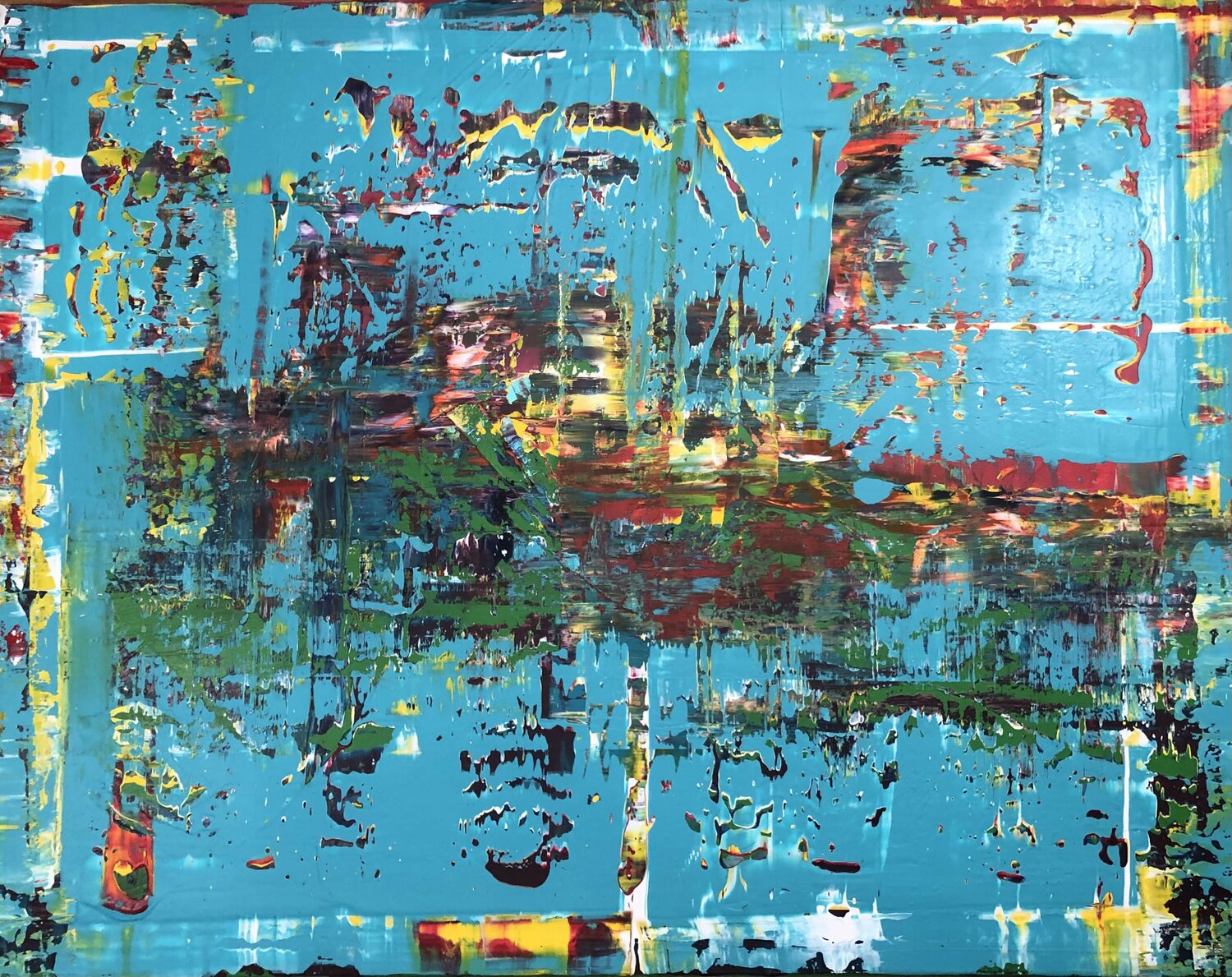 Underworld Nena Lang Origineel schilderij te koop