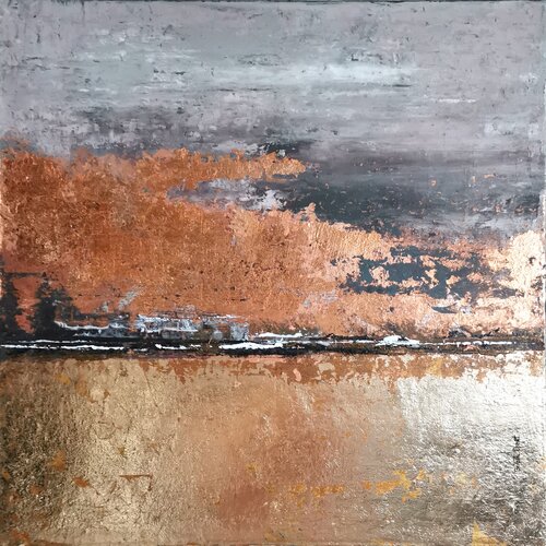 Summer sunset von Brigitte Dravet, Malerei kaufen auf Singulart