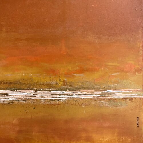 Golden hour von Brigitte Dravet, Malerei kaufen auf Singulart