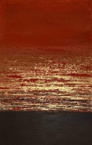 Burning sun von Brigitte Dravet, Malerei kaufen auf Singulart