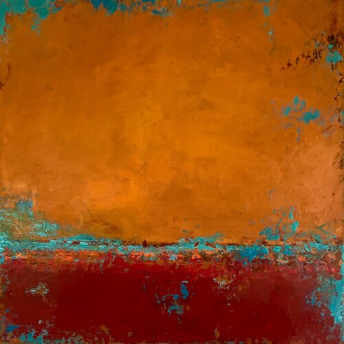Imagine sunset von Brigitte Dravet, Malerei kaufen auf Singulart