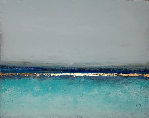 Dreaming of the sea von Brigitte Dravet, Malerei kaufen auf Singulart