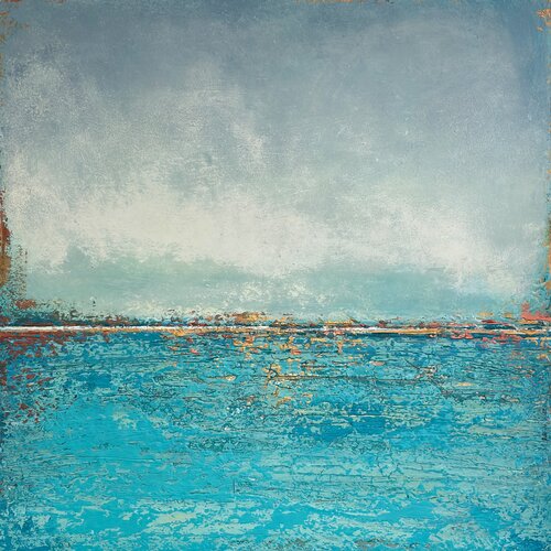 Le chant de l'océan di Brigitte Dravet, Pittura in vendita su Singulart