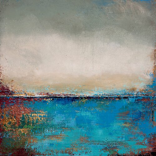 Shimmering sea by Brigitte Dravet, 회화 for Sale on Singulart