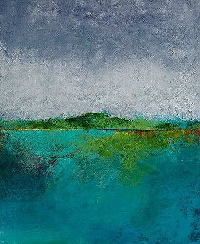 Emmène-moi voir la mer. di Brigitte Dravet, Pittura in vendita su Singulart