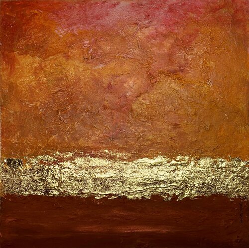 Sunset dream von Brigitte Dravet, Malerei kaufen auf Singulart