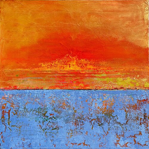 L'Heure Incandescente de Brigitte Dravet, Pintura a la venta en Singulart