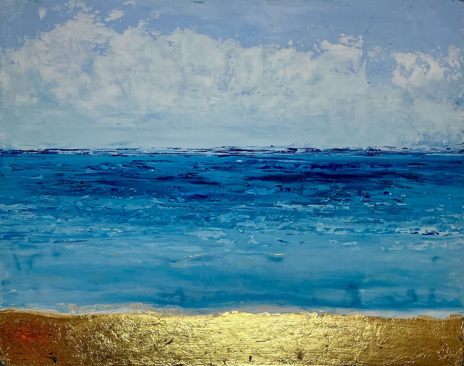 Blue beach Brigitte Dravet