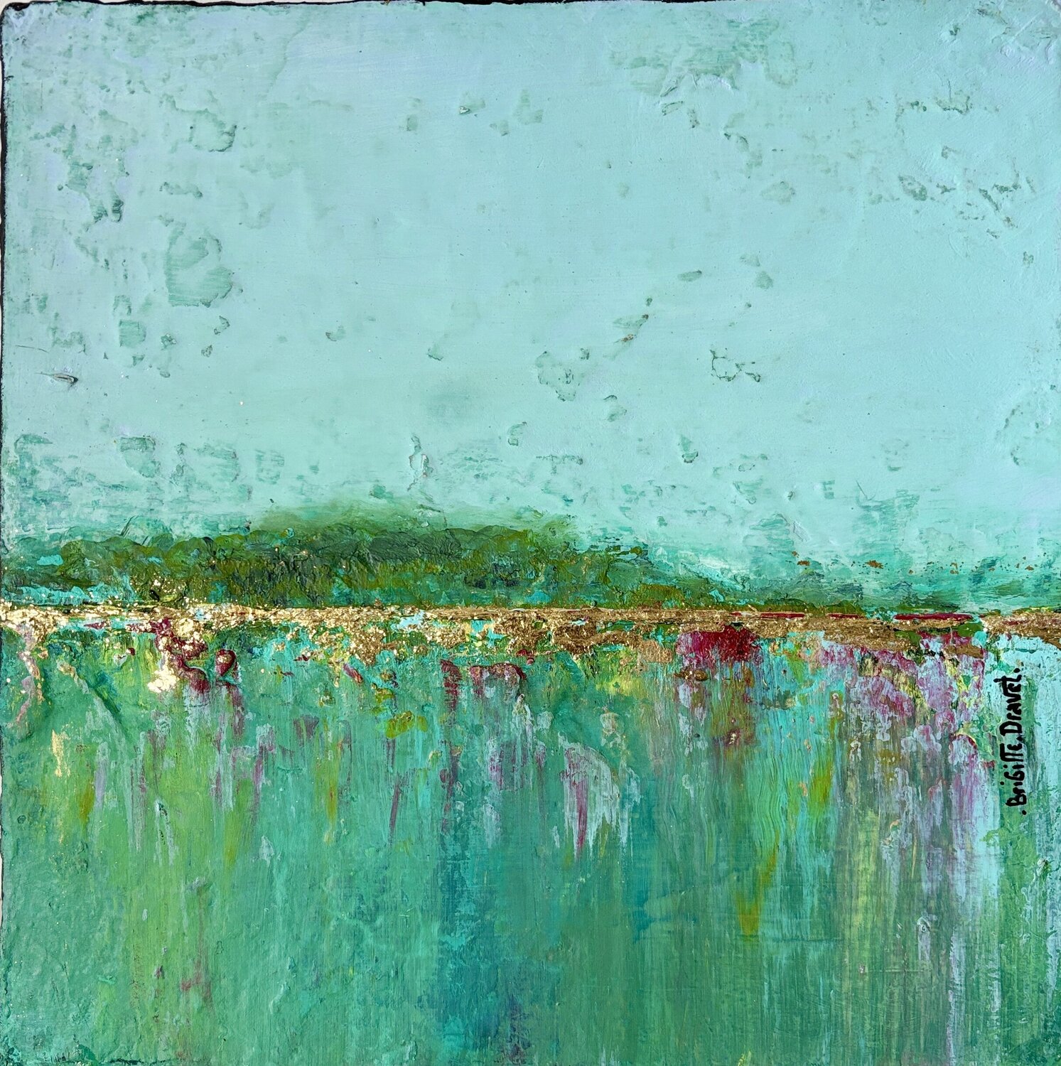 Silent morning Brigitte Dravet Pintura original en venta