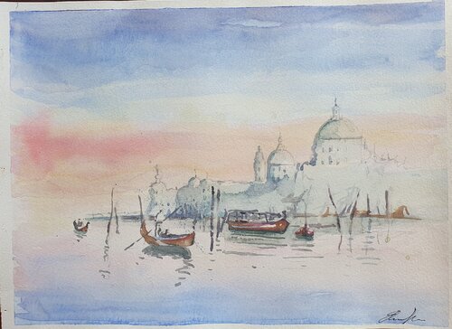 Scorcio di Venezia von Elisa Spagnoli, Malerei kaufen auf Singulart