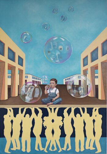 Il sogno condiviso de Elisa Spagnoli, Pintura a la venta en Singulart