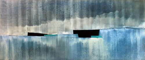 ACCUMULATION PAYSAGÈRE_2 de Franck Muracciole, Pintura a la venta en Singulart