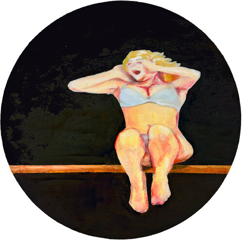 Fear II par Sussi Hodel, Peinture en vente sur Singulart