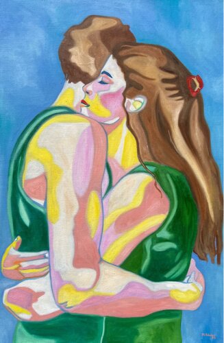 Printemps suspendu #2, Serre moi fort van Mathilde Polidori, Schilderij te koop op Singulart