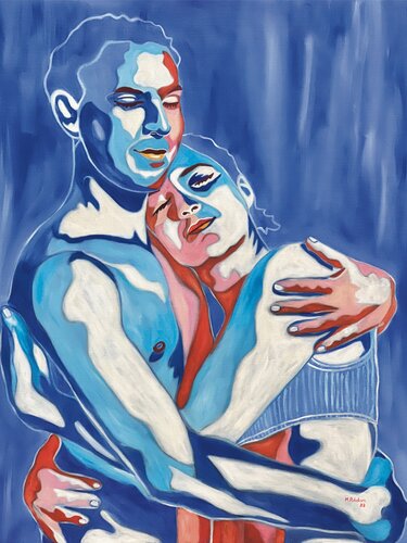 Les âmes bleues van Mathilde Polidori, Schilderij te koop op Singulart