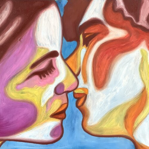Blue B. #1 by Mathilde Polidori, Painting for Sale on Singulart