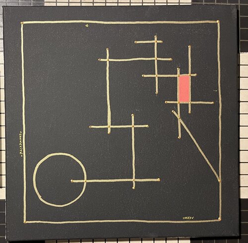 Connexité 9 by Irène Pordea, 油畫 for Sale on Singulart