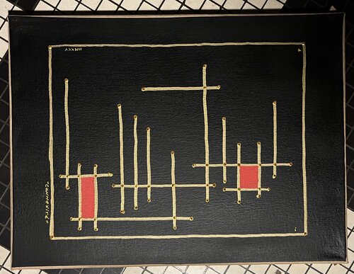 Connexité 2 by Irène Pordea, 油畫 for Sale on Singulart