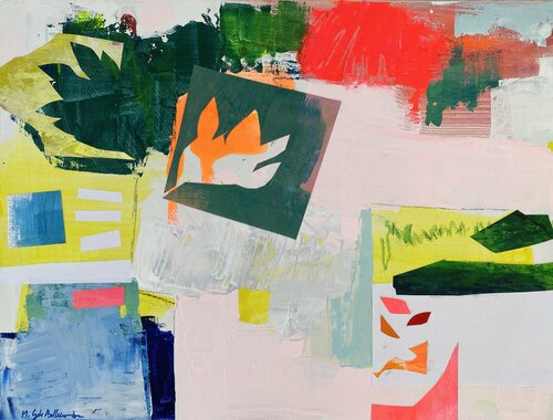 Oiseaux du paradis par Mathilde De Bellecombe, Peinture en vente sur Singulart