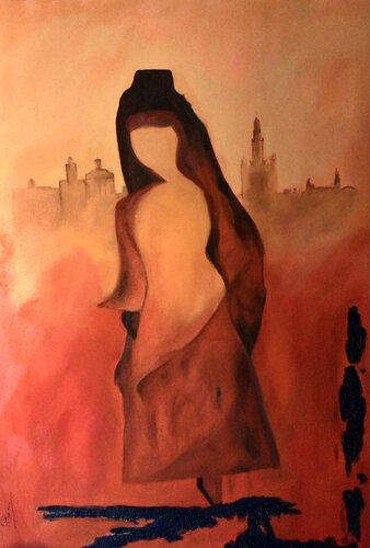 "la Andaluza" by Phil Masure, Painting for Sale on Singulart