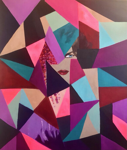 Madame  de... van Phil Masure, Schilderij te koop op Singulart