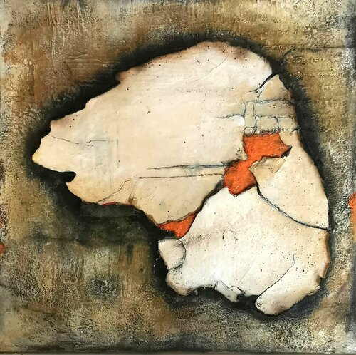 Florales mal anders van Eva Vogt, Schilderij te koop op Singulart