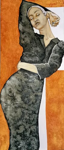 Entspannung van Eva Vogt, Schilderij te koop op Singulart