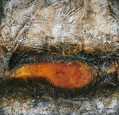 Lava Ausbruch van Eva Vogt, Schilderij te koop op Singulart