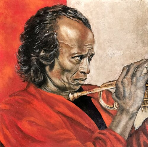 Miles Davis de Eva Vogt, Pintura a la venta en Singulart