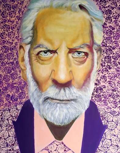 Donald Sutherland di Eva Vogt, Pittura in vendita su Singulart