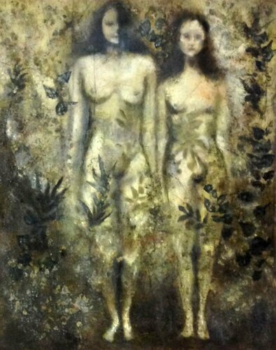 Eva & Eva van Eva Vogt, Schilderij te koop op Singulart