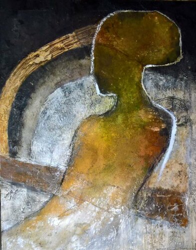 Ich warte di Eva Vogt, Pittura in vendita su Singulart