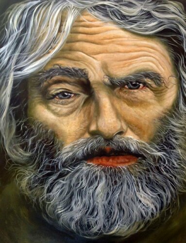 Ich wei  van Eva Vogt, Schilderij te koop op Singulart