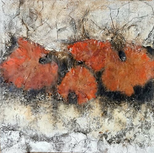 Spuren hinterlassen von Eva Vogt, Malerei kaufen auf Singulart