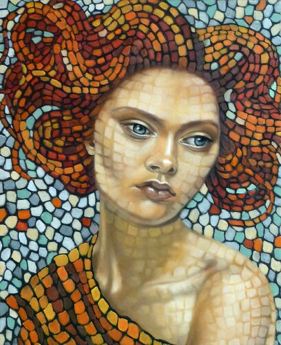 Medusa von Eva Vogt, Malerei kaufen auf Singulart