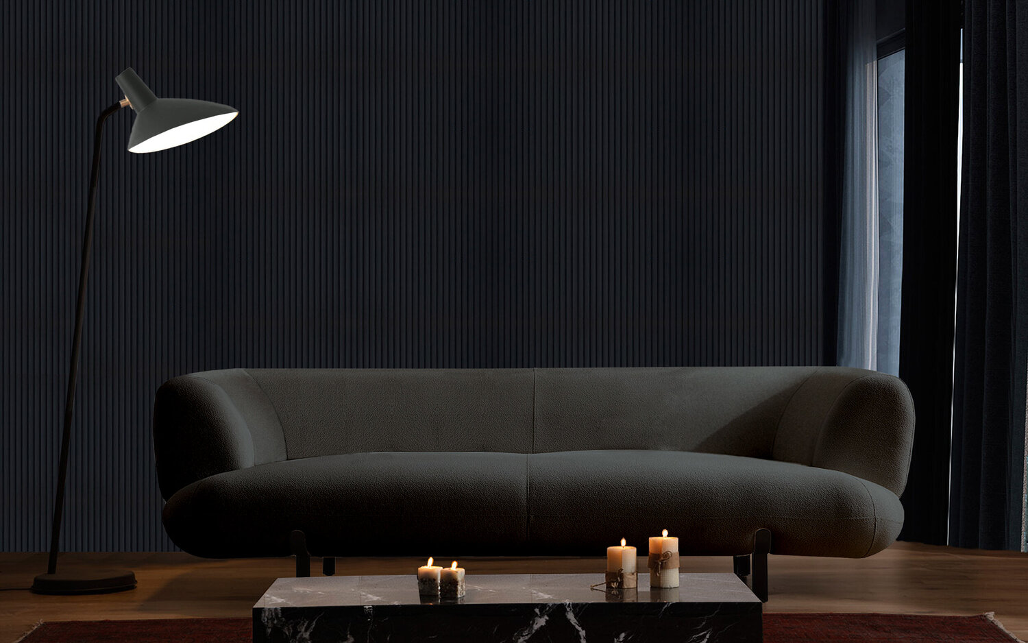 Hannover Sofa by Edvar Design (2023) Seating Textile, Wood SINGULART