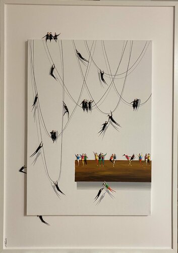 action. Freiheit  674589 di Eka Peradze, Pittura in vendita su Singulart