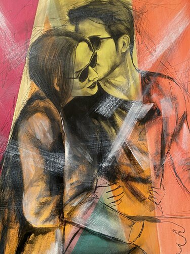 Love by Eka Peradze, Painting for Sale on Singulart