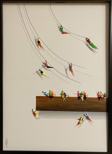 action. Freiheit lX15579 di Eka Peradze, Pittura in vendita su Singulart