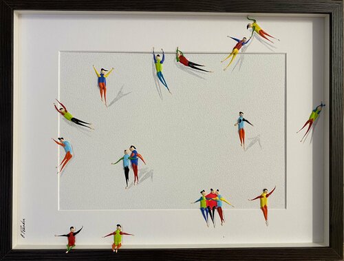 action. Freiheit lX45 par Eka Peradze, Peinture en vente sur Singulart