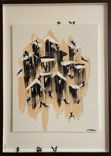 action. Freiheit Z di Eka Peradze, Pittura in vendita su Singulart