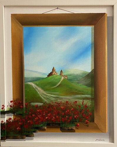 Landschaft by Eka Peradze, Painting for Sale on Singulart