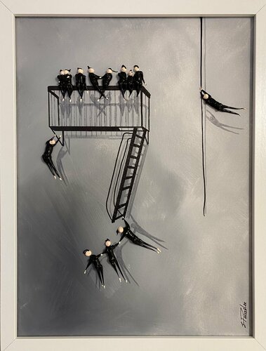 action. Freiheit 759 di Eka Peradze, Pittura in vendita su Singulart