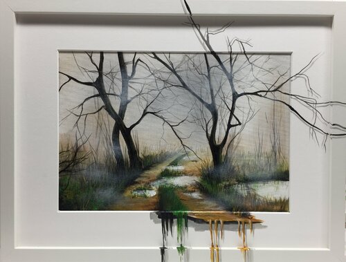 3D Landschaft par Eka Peradze, Peinture en vente sur Singulart